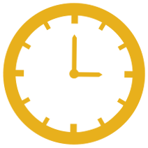 Reloj amarillo